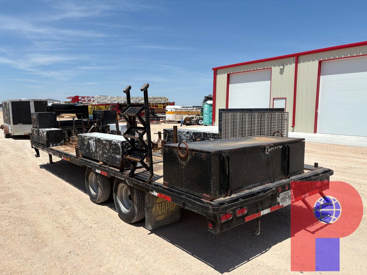 Used 2012 BIG TEX 26’ X 102” T/A GOOSENECK TOOL TRANSPORT TRAILER