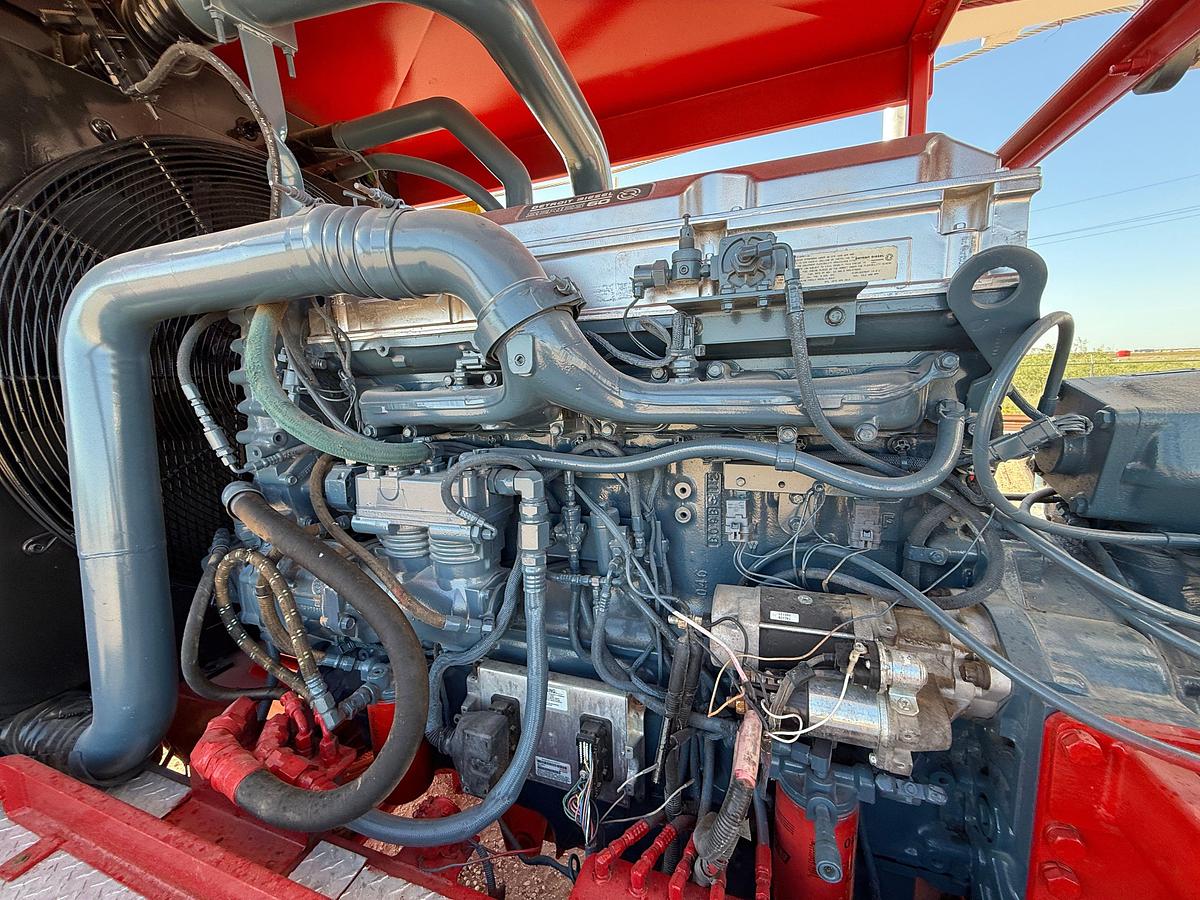 Used 2012 RIG WORKS MUSTANG 550 DD 104’-275K 5-AXLE WELL SERVICE RIG