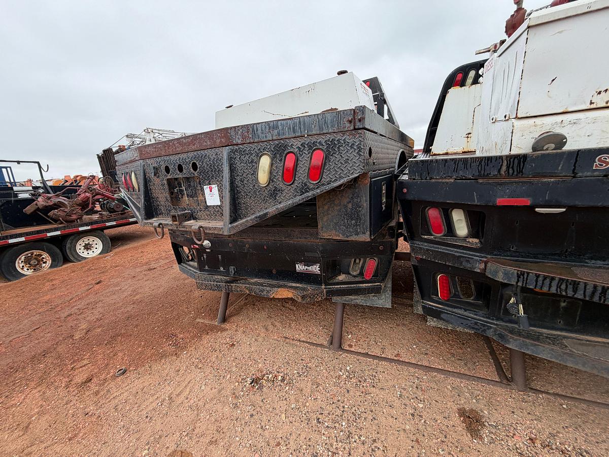 Used (2) Steel Pickup Flatbeds