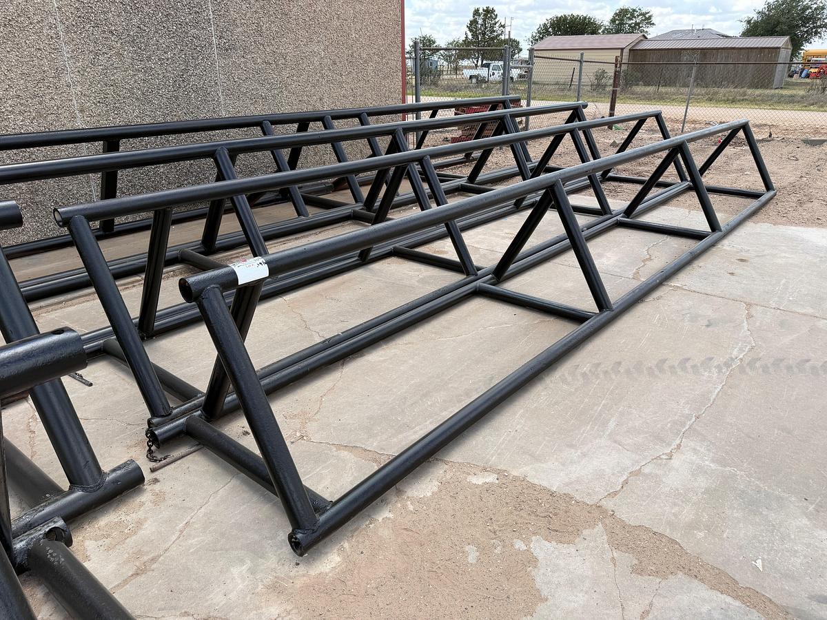 Used (2) Triangle Pipe Racks