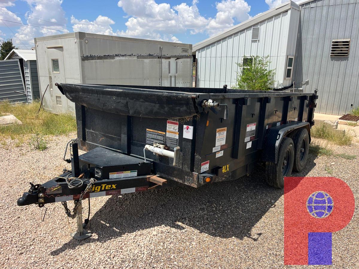Used 2020 BIG TEX 14LX 14’ T/A BUMPER PULL DUMP TRAILER