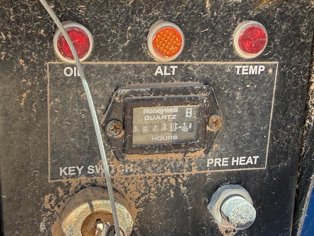 Used SELF CONTAINED 20K WP GREASE INJECTION UNIT COMBO P/B 8.4-KW ISUZU DIESEL GENERATOR