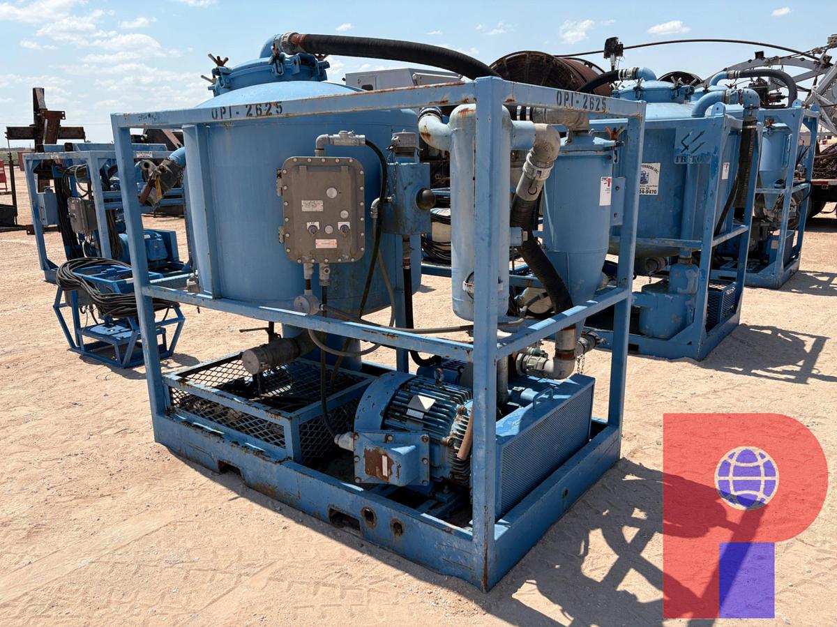 Used TRITON T-500 PORTABLE VACUUM UNIT