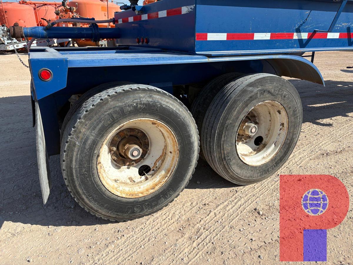 Used 2012 WADSWORTH 34’ X 8’ 660 2-POD T/A DRY BULK TANK TRAILER