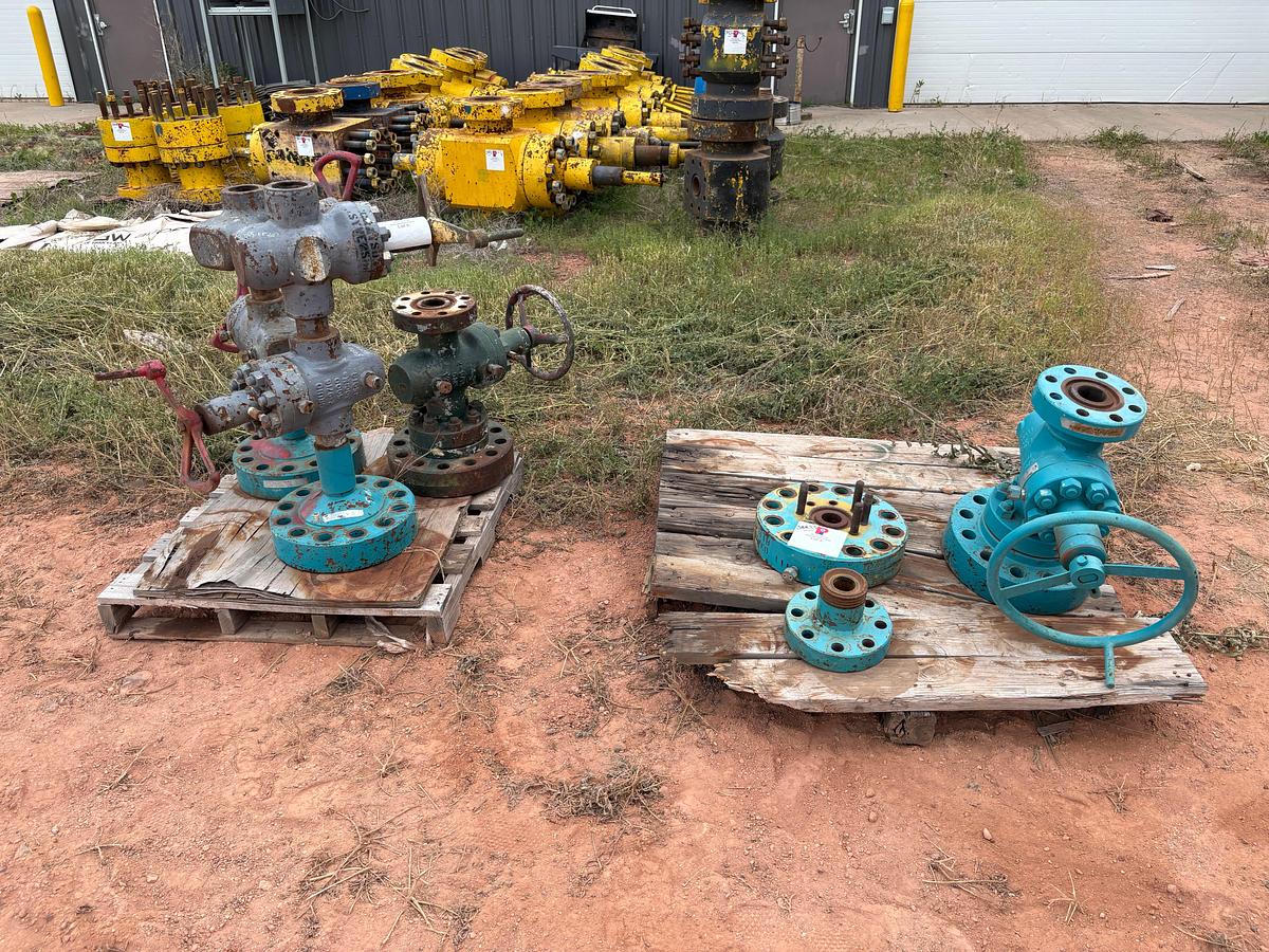 Used (6) 2-9/16” 5K gate valves