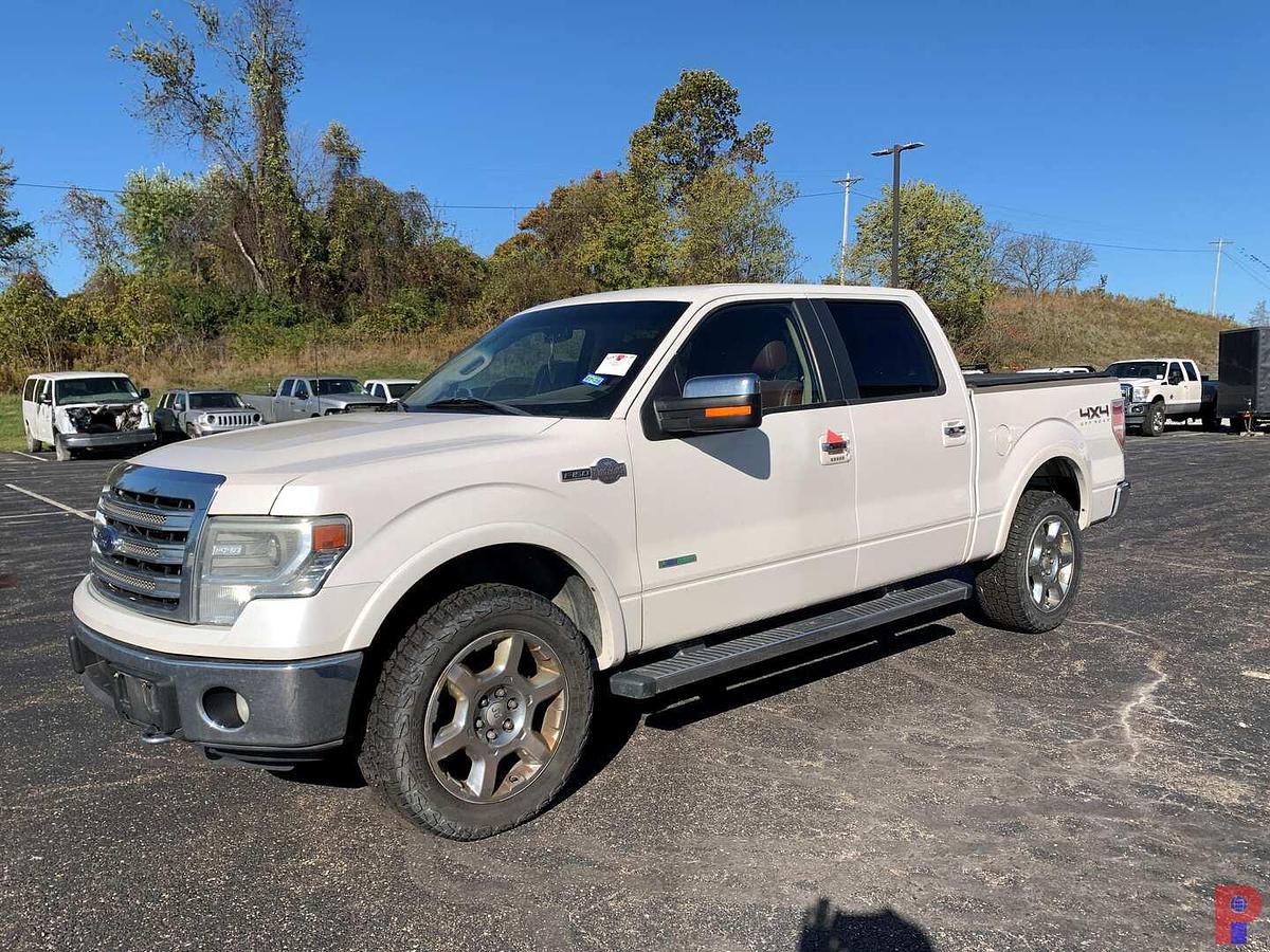 Used 2014 FORD F-150 KING RANCH 4X4 CREW CAB PICKUP