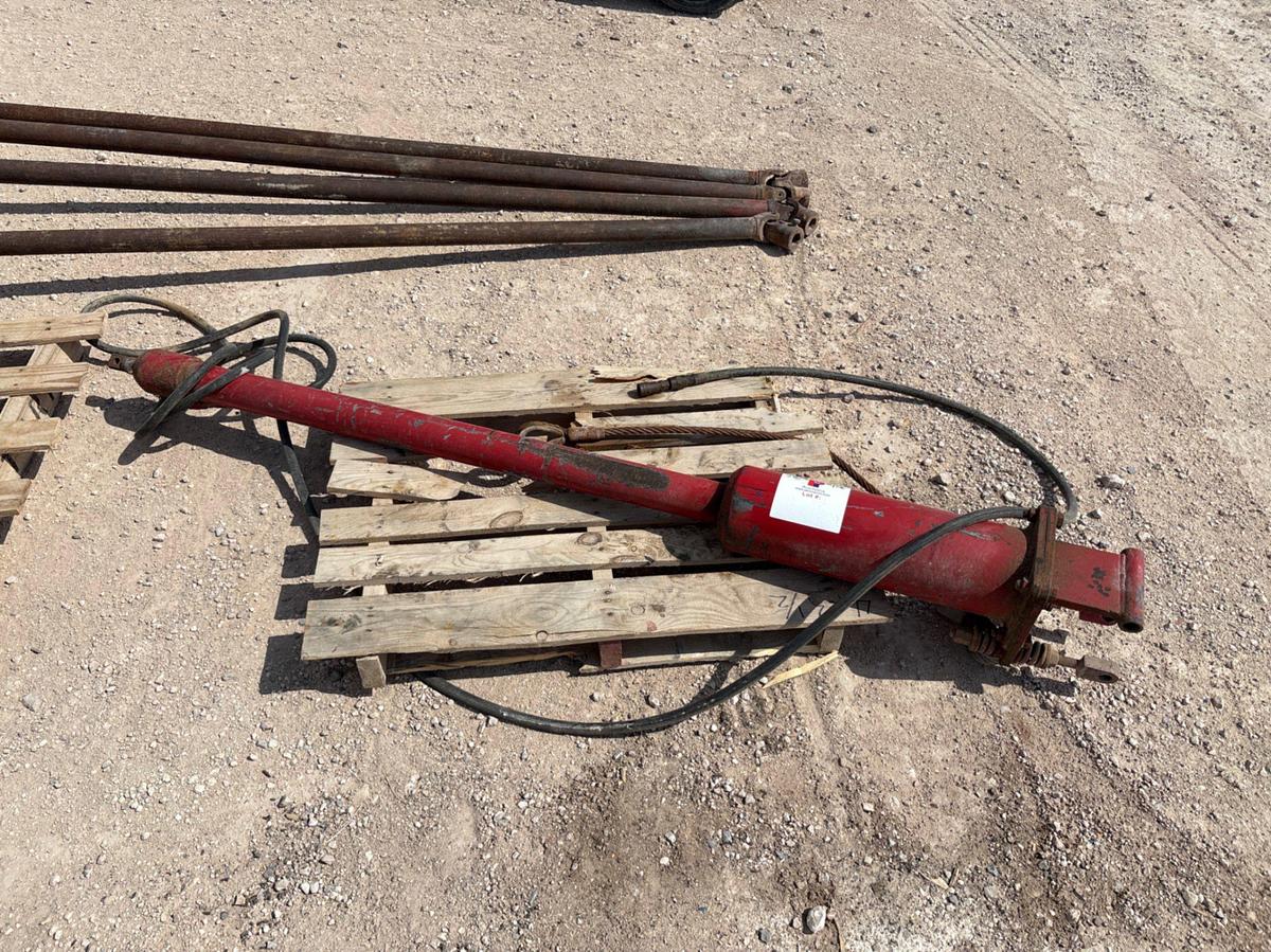 Used 6’ hydraulic tong lift cylinder