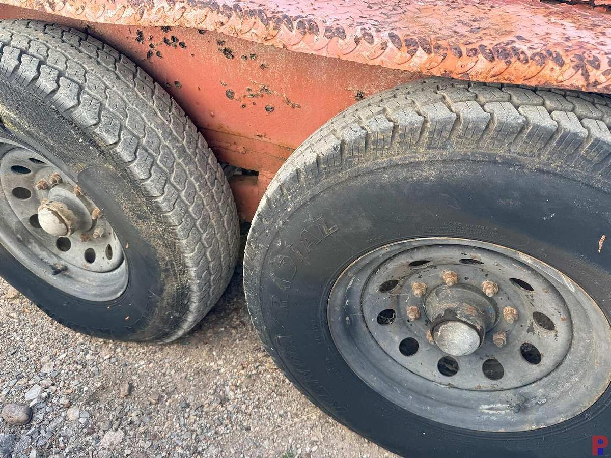 Used 14’ T/A BUMPER PULL UTILITY TRAILER