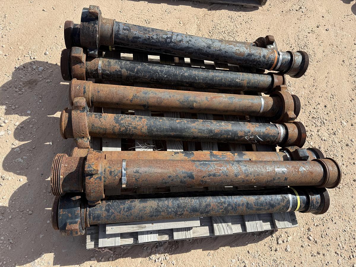 Used (40 X $) 7-PALLETS 4” X 4’L-6’L FIG 1002 10K WP FLOW IRON