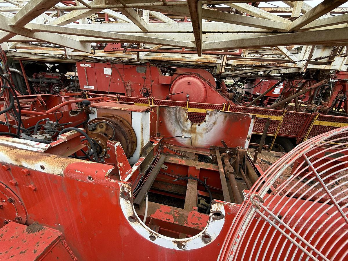 Used 2003 FRANKS / NOV 1287/160 96’-210K 4-AXLE WELL SERVICE WORKOVER RIG (INCOMPLETE)