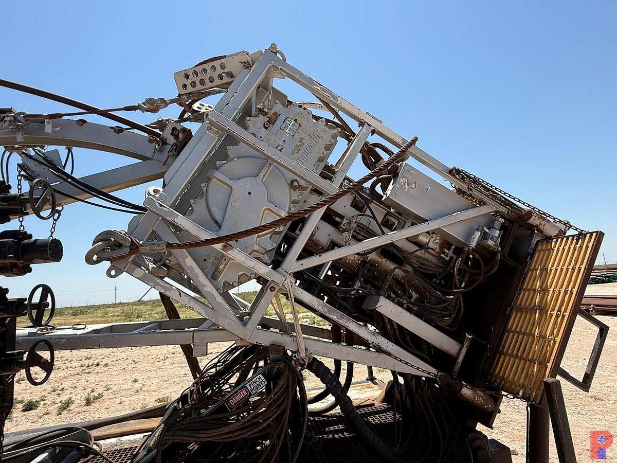 Used 2012 TOTAL EQUIPMENT AND SERVICE HYDRA RIG 580 15K 2” 4-AXLE COIL TUBING TRAILER