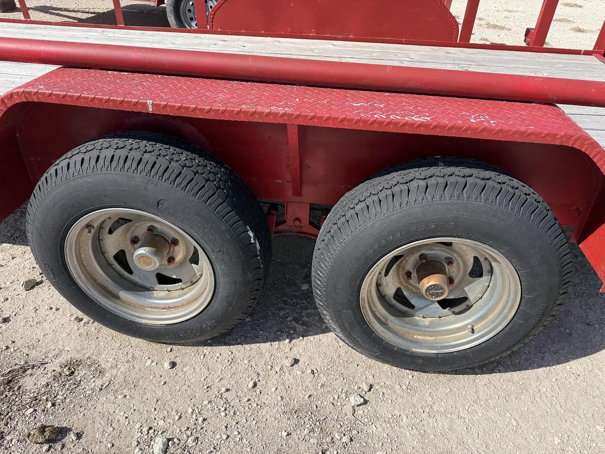 Used 16’ X 7’ T/A BUMPER PULL UTILITY TRAILER