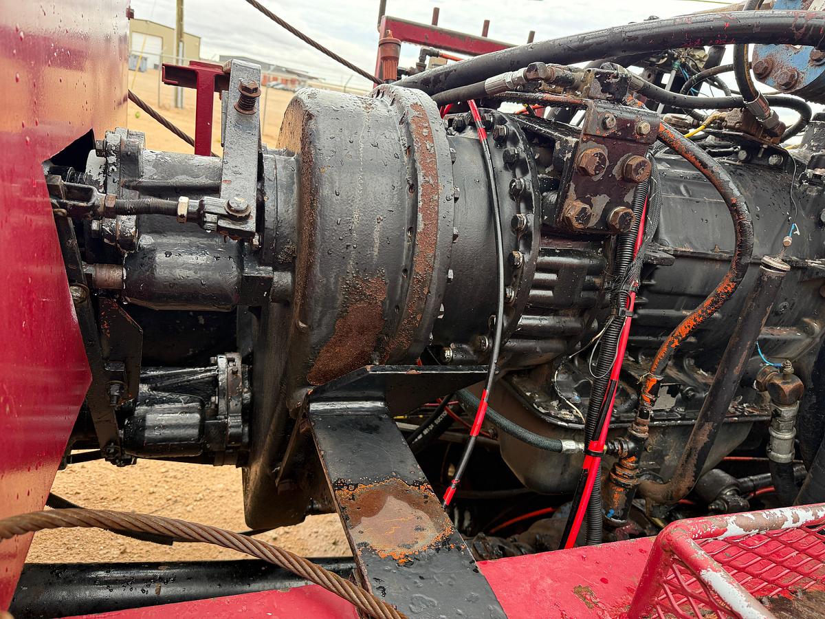 Used 1980 COOPER LTO-350 DD 96'-205K 4-AXLE DRIVE-IN WELL SERVICE WORKOVER RIG