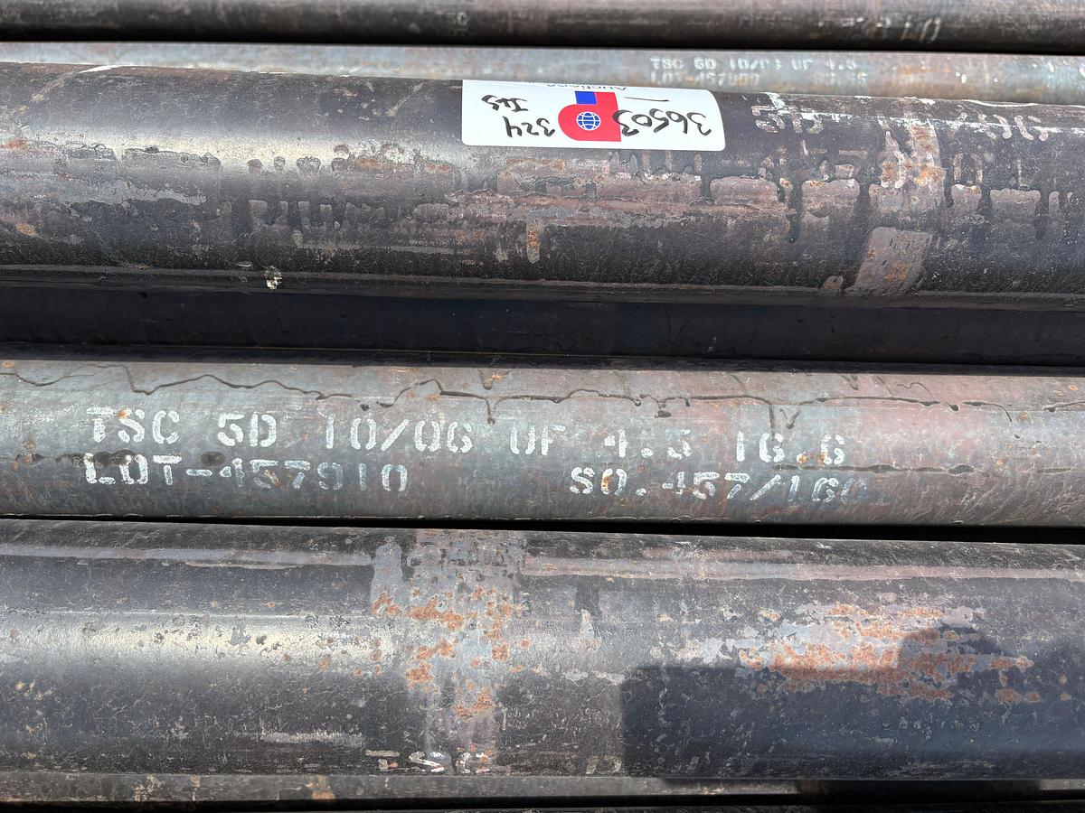 Used (60 JTS) of 4-1/2” X drill pipe