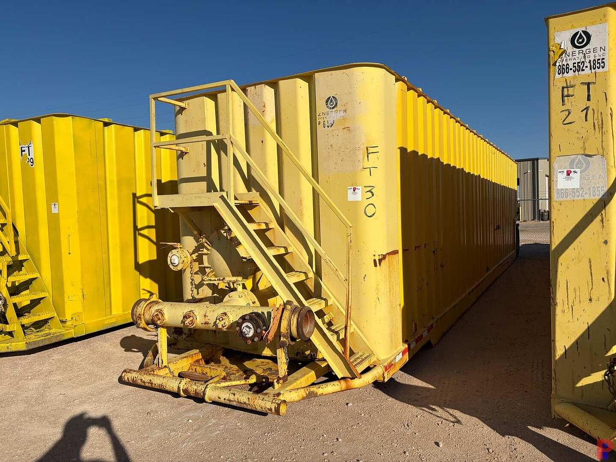 Used 42’ X 8’ X 9.5’ 500BBL S/A FRAC TANK