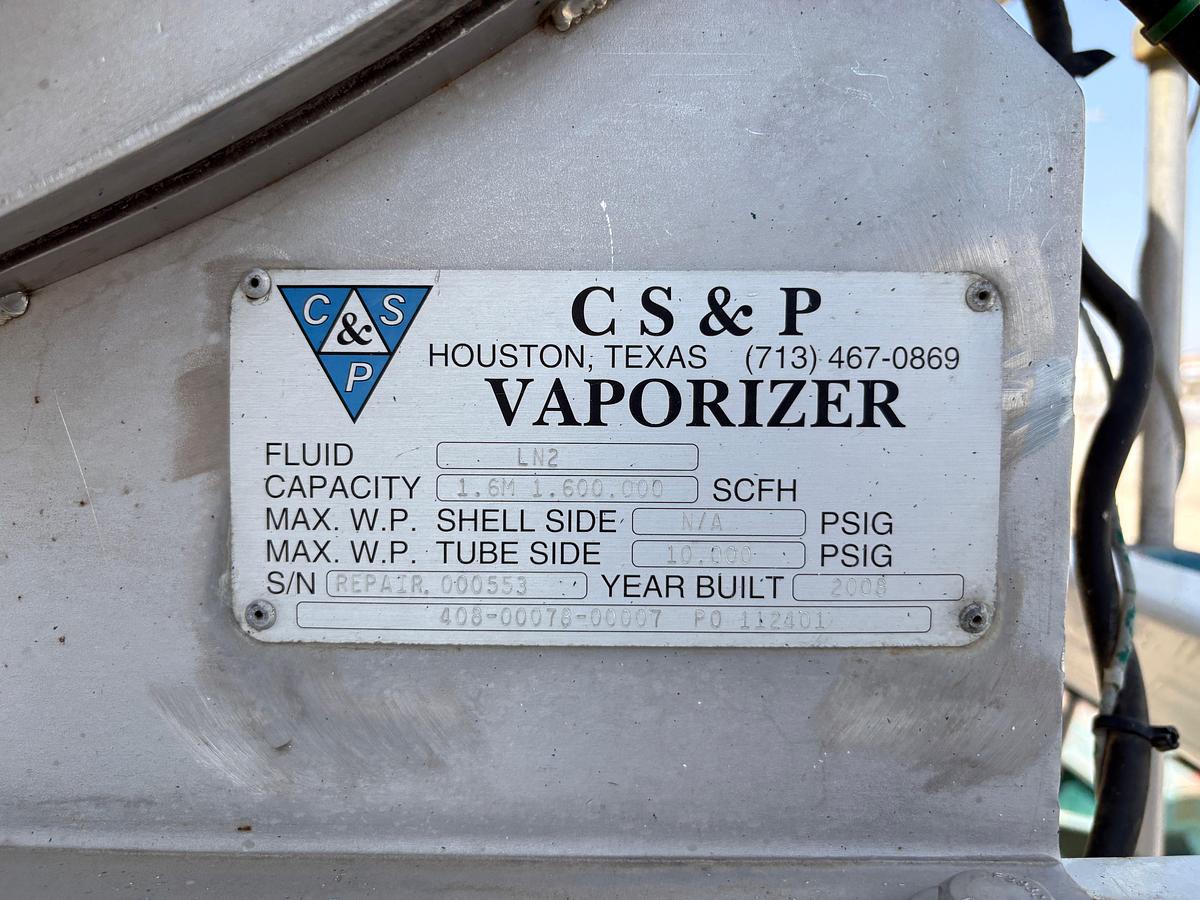 Used 2005 LORNE’S 3-AXLE CS&P QUINTAPLEX NITROGEN PUMP TRAILER