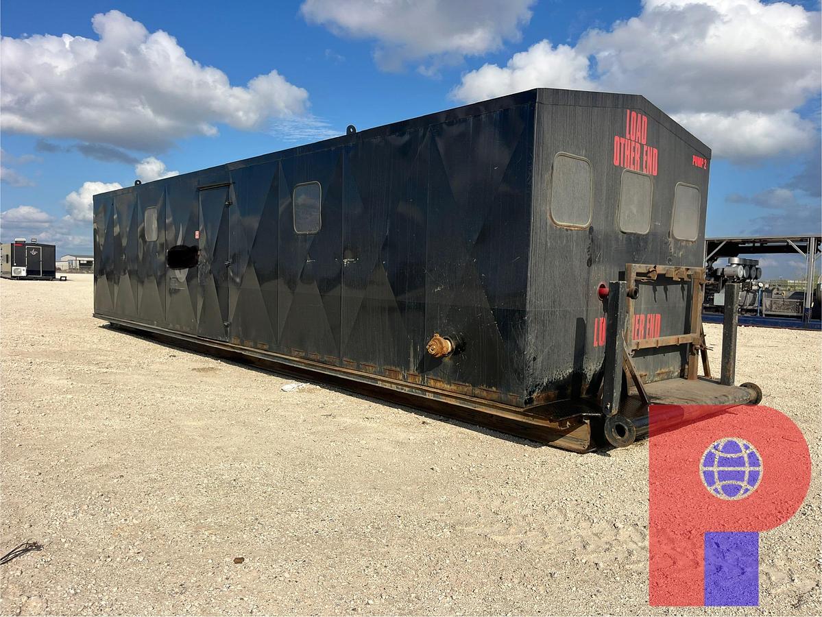 Used Kerr QWS 1,000HP Quintaplex Well Service Pump P/B: CAT C-32 Diesel Engine