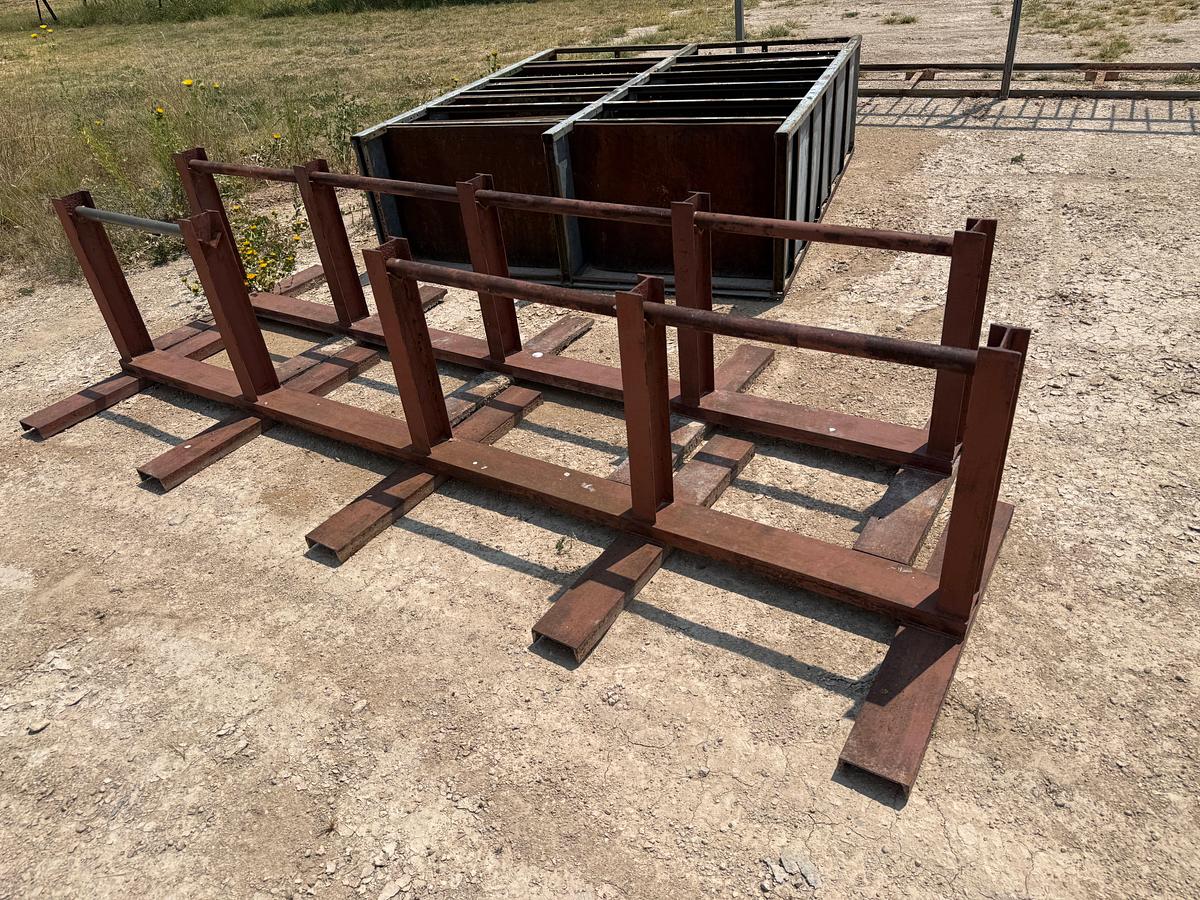 Used LOT W/ 5-TOOL RACKS & 1-DBL SHELF