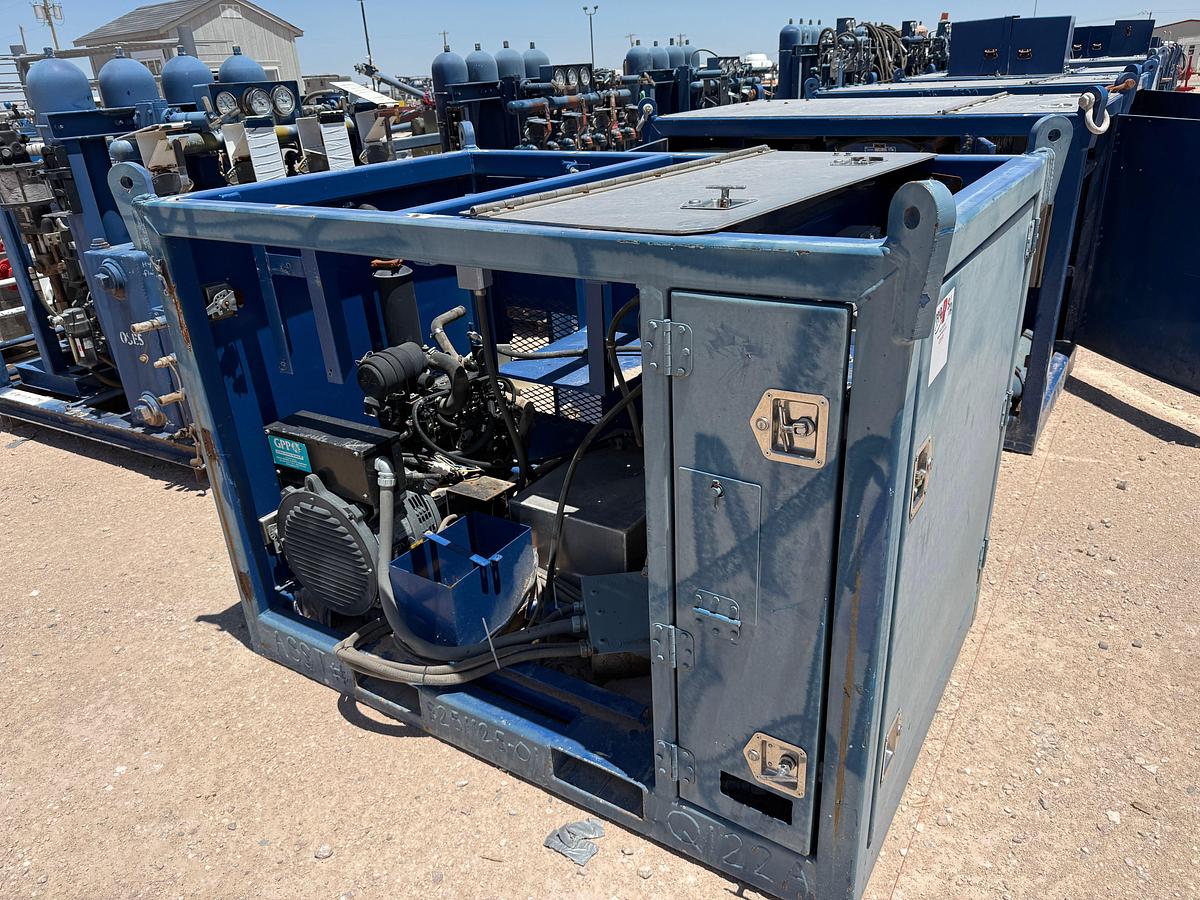 Used SELF CONTAINED 20K WP GREASE INJECTION UNIT COMBO P/B 8.4-KW ISUZU DIESEL GENERATOR