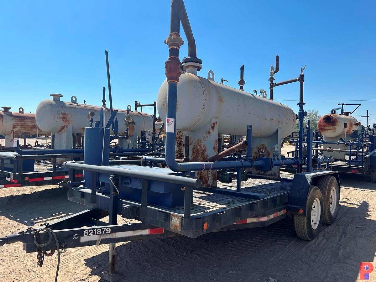 Used TRLR MTD 10’ X 30” 500PSI HORIZONTAL SEPARATOR