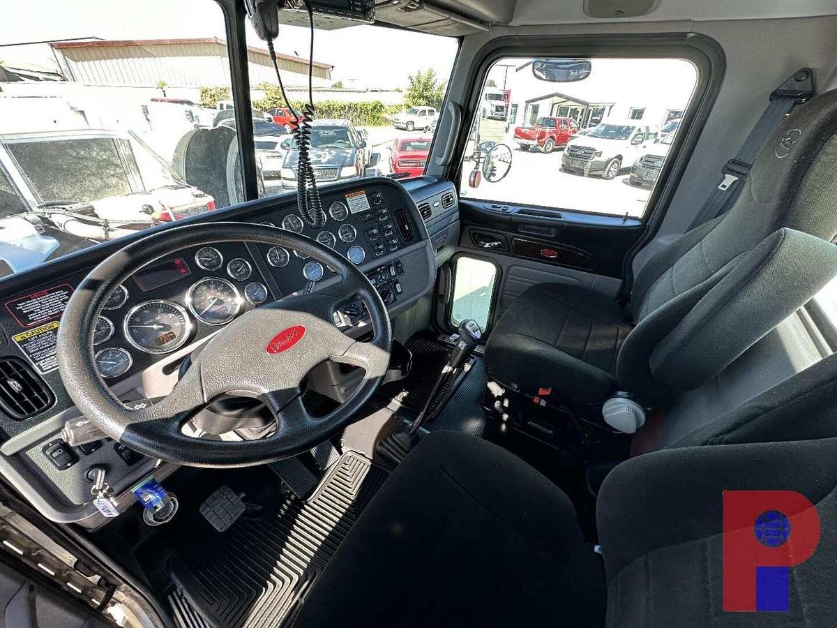 Used 2014 PETERBILT 388 TRI AXLE HEAVY HAUL DAY CAB TRUCK TRACTOR