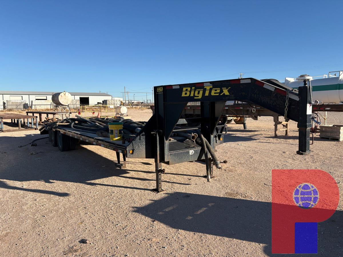 Used 2013 BIG TEX 30’ X 102” T/A GOOSENECK TRAILER