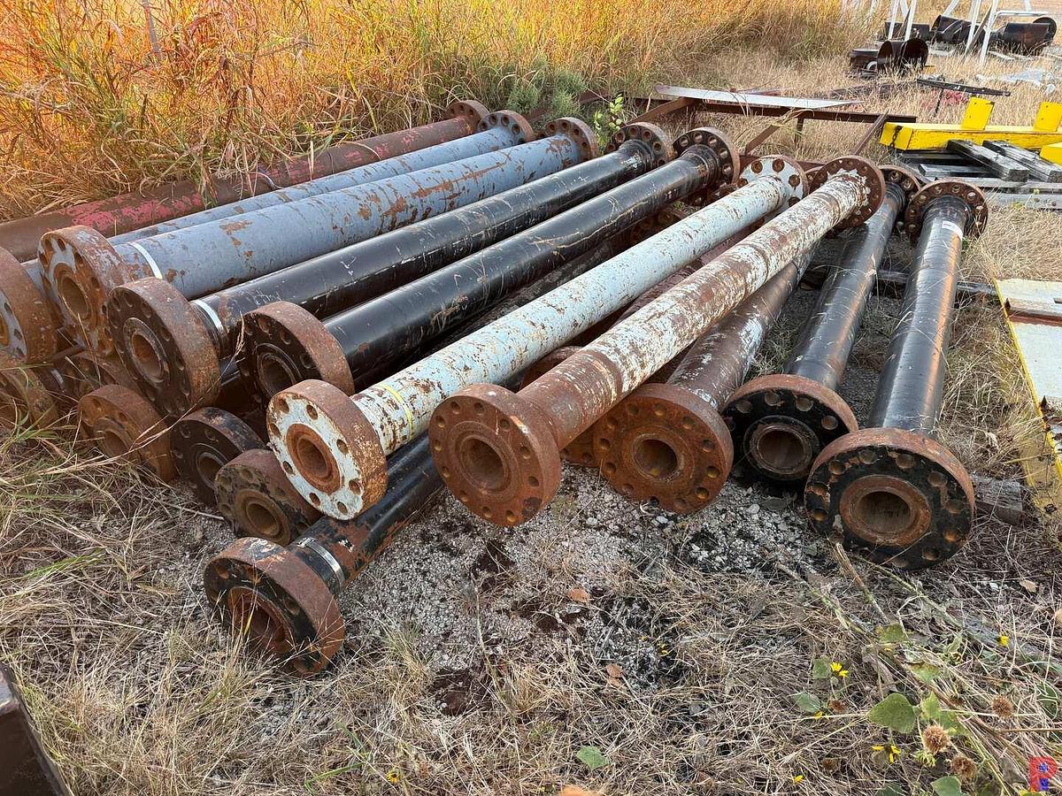 Used (10) 15K - 10K 4-1/6”-5-1/16” 10’ LUBRICATOR SPOOLS