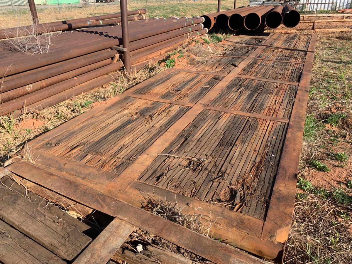 Used (3) Skidded Rig Mats