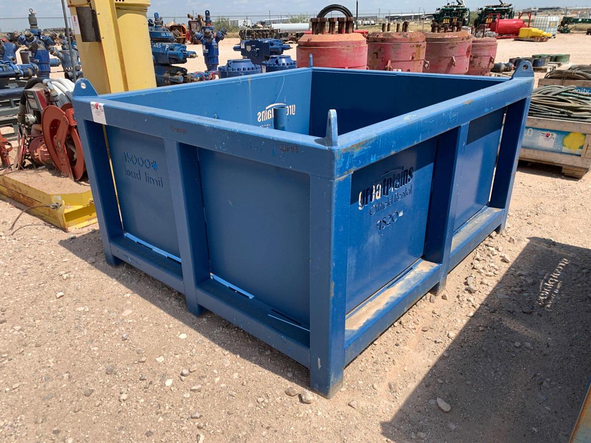 Used 80” x 68” x 40” Tool Transport Basket