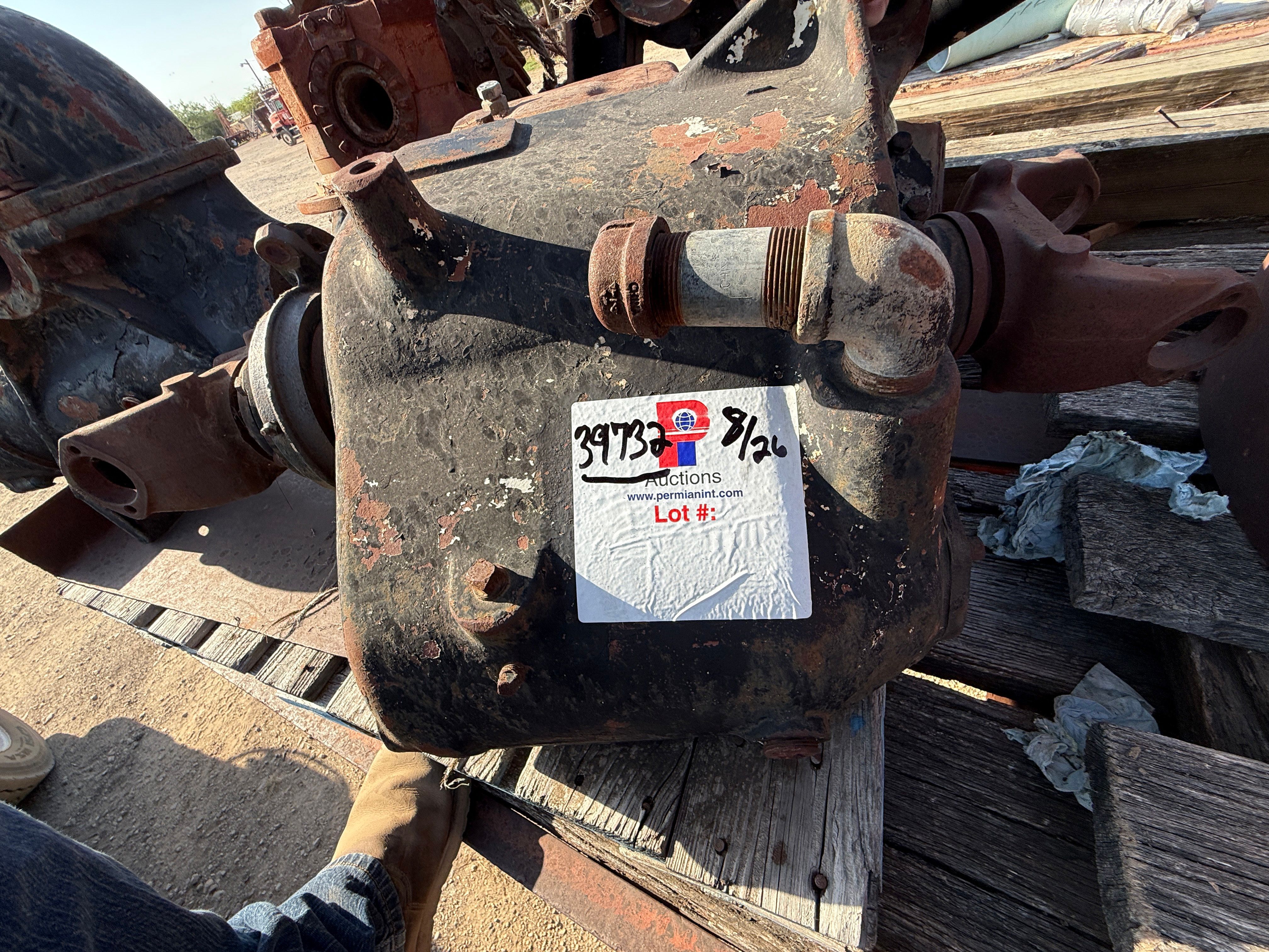 Used SPICER R-8341 4-SPD AUXILIARY TRANSMISSION W/ POWER TOWER