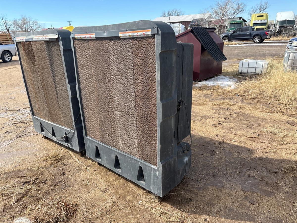 Used Portacool cyclone 160 water cooled shop fan