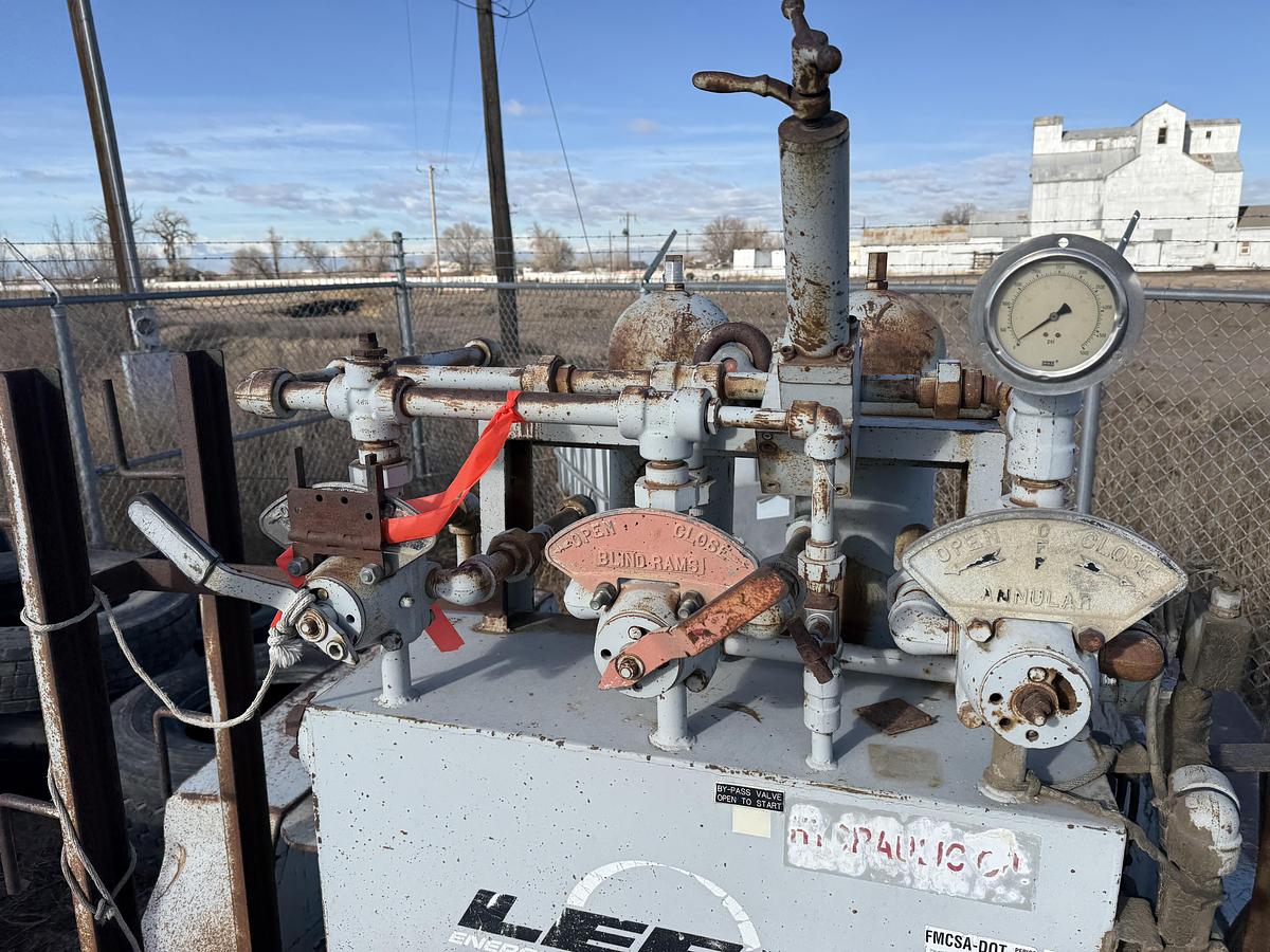 Used SHOP MADE 10’ T/A 3-STATION BUMPER PULL ACCUMULATOR TRAILER