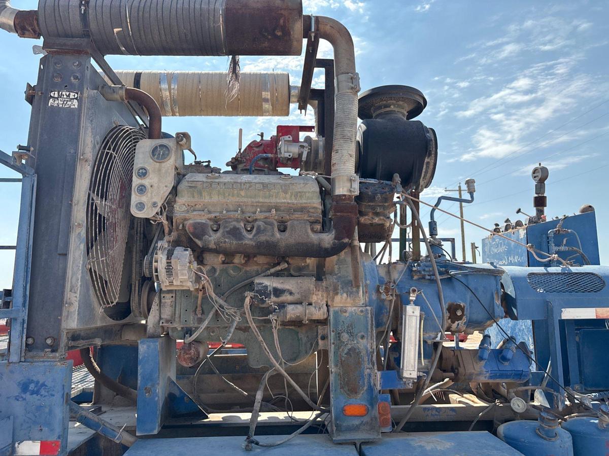 Used 2006 SHOPBUILT T/A CEMENT PUMP TRAILER