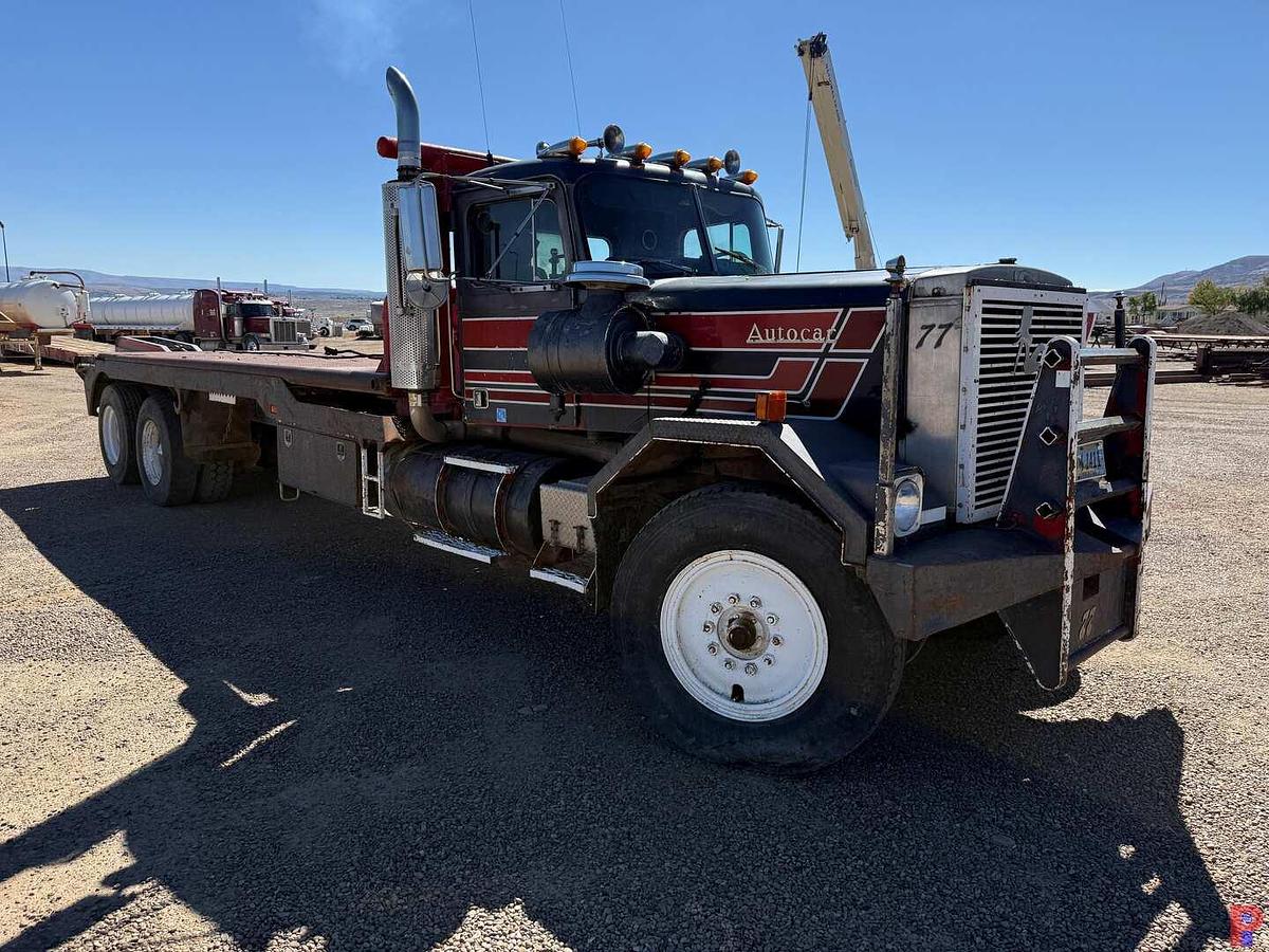 Used 1981 AUTOCAR T/A 30 TON GIN POLE WINCH TRUCK