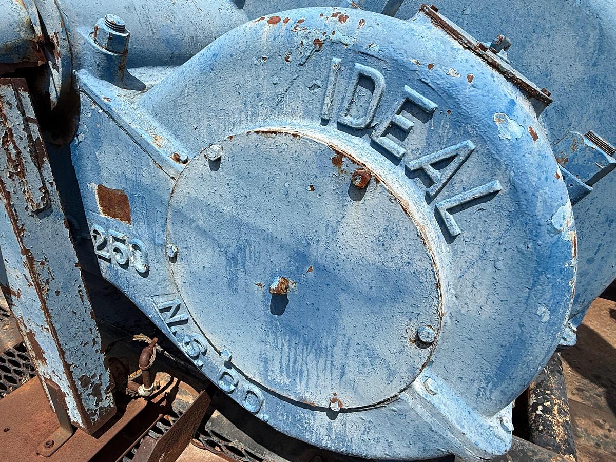 Used IDEAL C-250 DUPLEX MUD PUMP P/B CAT 3406TA, SKIDDED