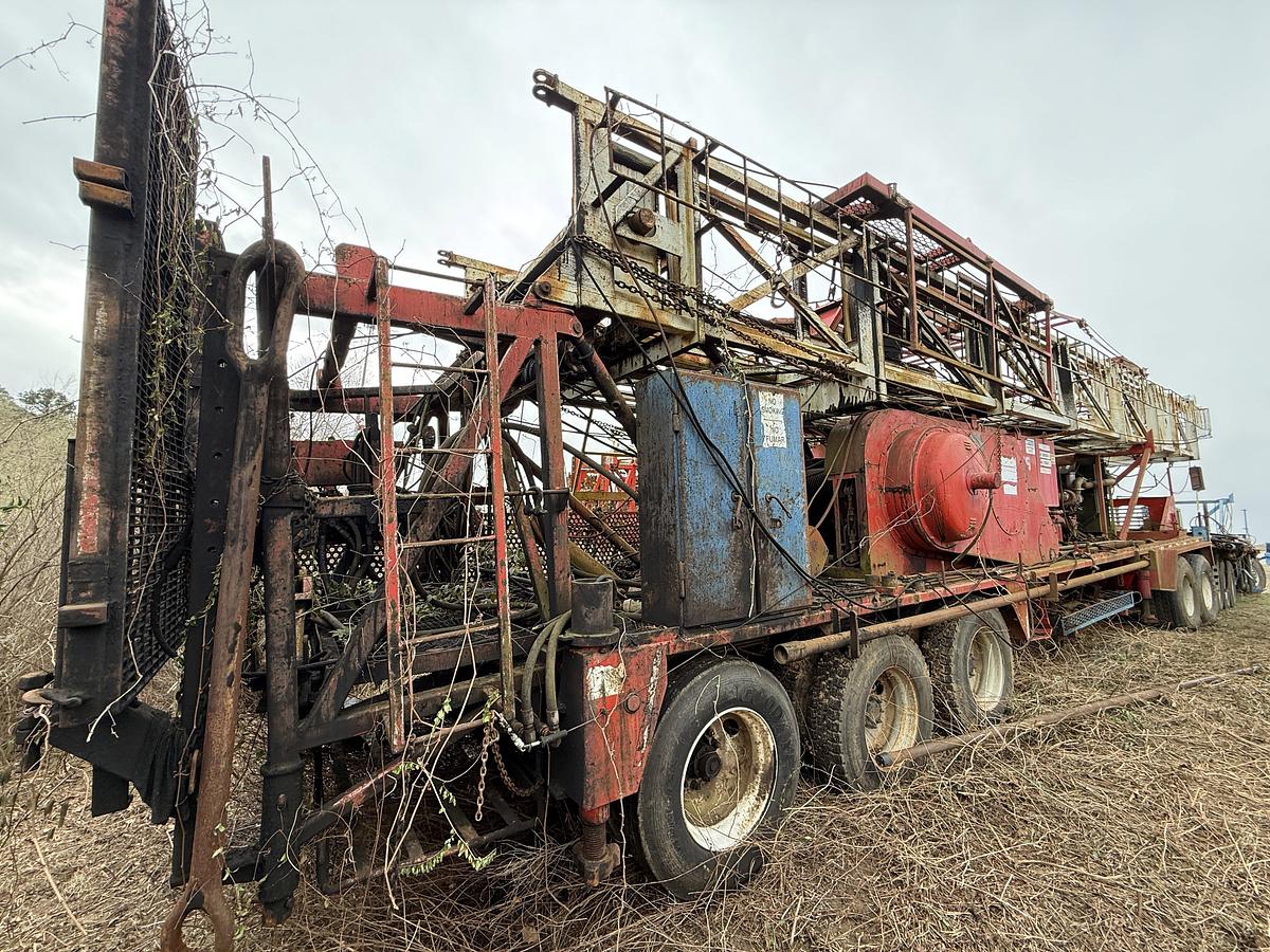 Used 1979 COOPER LTO 350 DD 97’-200K LBS 5-AXLE WELL SERVICE WORKOVER RIG