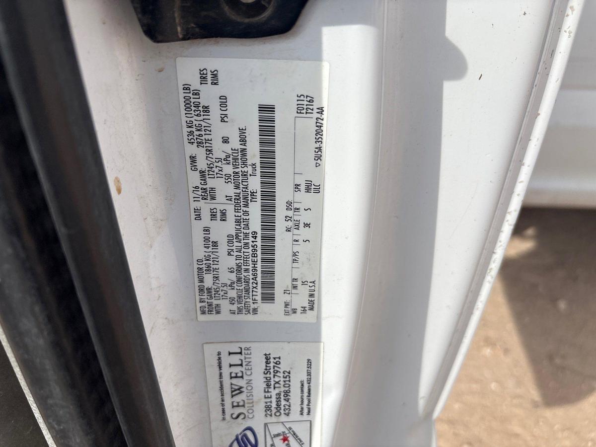 Used 2017 FORD F-250 SUPER DUTY EXTENDED CAB PICKUP