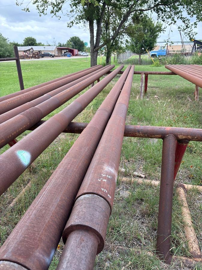 Used 6”OD x 2-3/8”ID x 30.25’L 4-1/2XH SLICK DRILL COLLAR