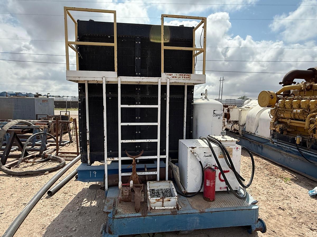 Used 2011 GARDNER DENVER PZ11 TRIPLEX DRILLING MUD PUMP P/B CATERPILLAR 3512, SKIDDED