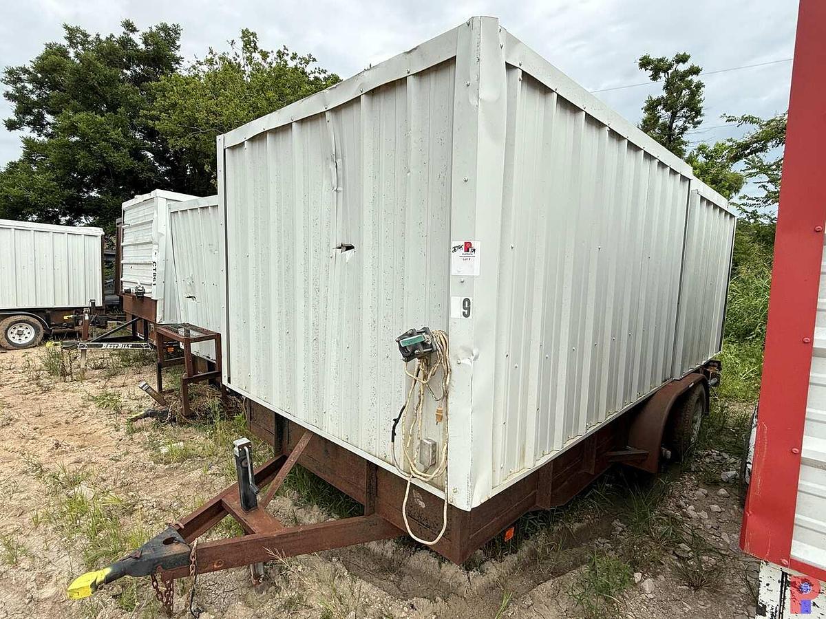 Used SHOP BUILT 16’ T/A BUMPER PULL COOL DOWN TRAILER