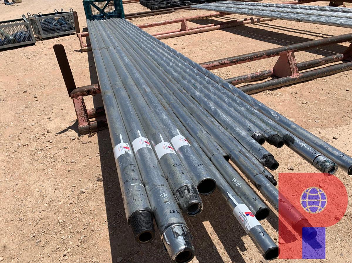 Used 4 1/2” OD X 2” ID X 28.14’ L SLICK DRILL COLLER W/ 3 1/2” IF CONNECTIONS