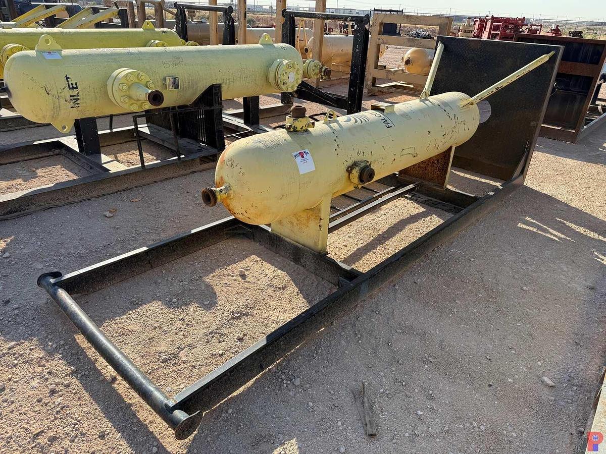 Used NTPV 20" X 8' 5,500 PSI 2" INLET, 2" OUTLET VERTICAL SAND SEPARATOR