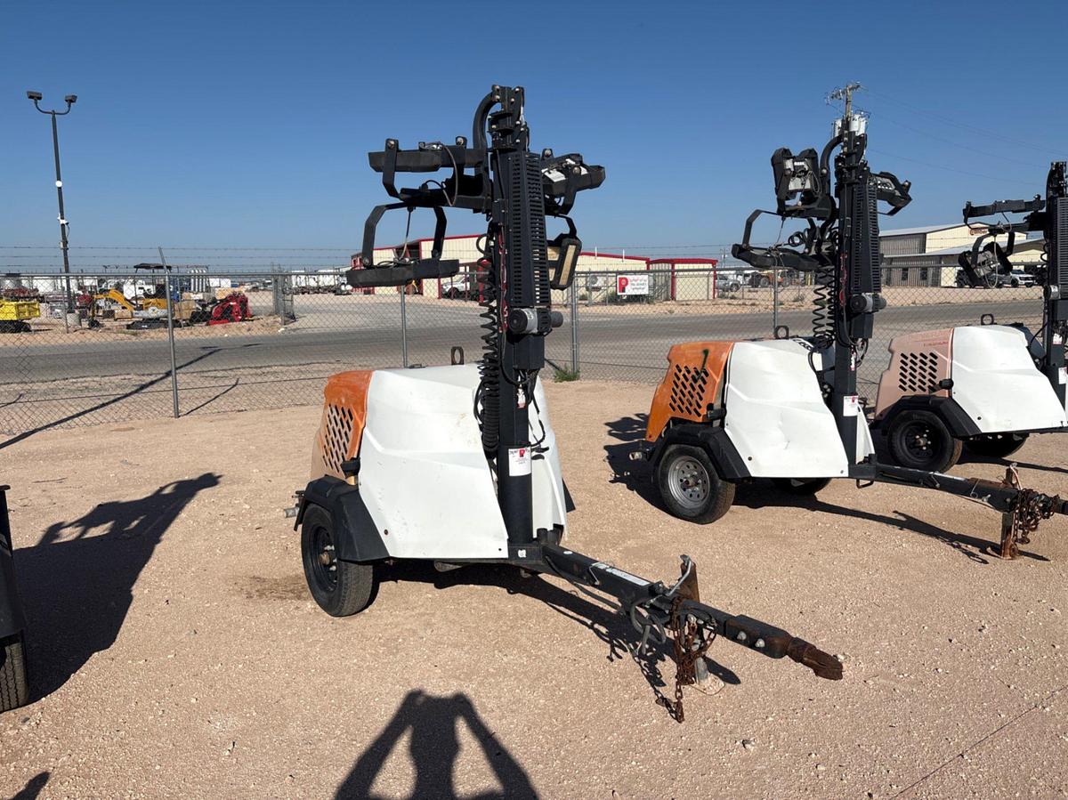 Used 2017 GENERAC MOBILE PRODUCTS MLT6SMDS 6KW S/A BUMPER PULL LIGHT TOWER