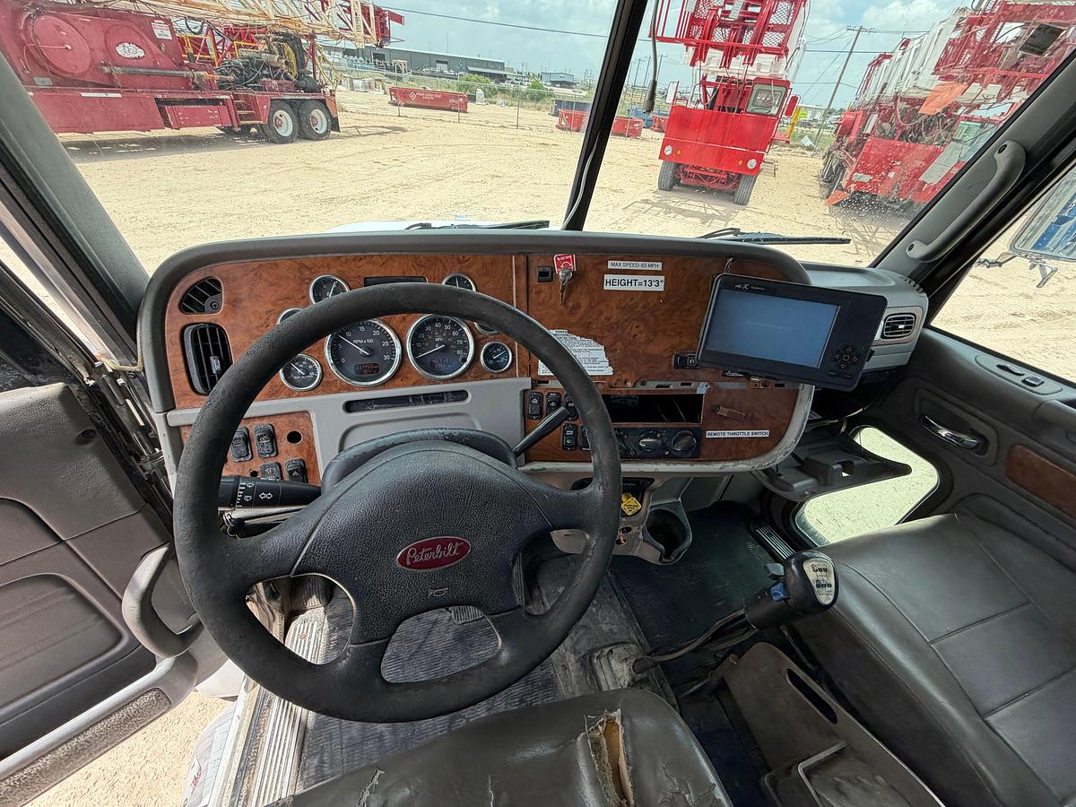 Used Pro Fab Snubbing Unit mtd on 2007 Peterbilt 357 3-axle daycab truck
