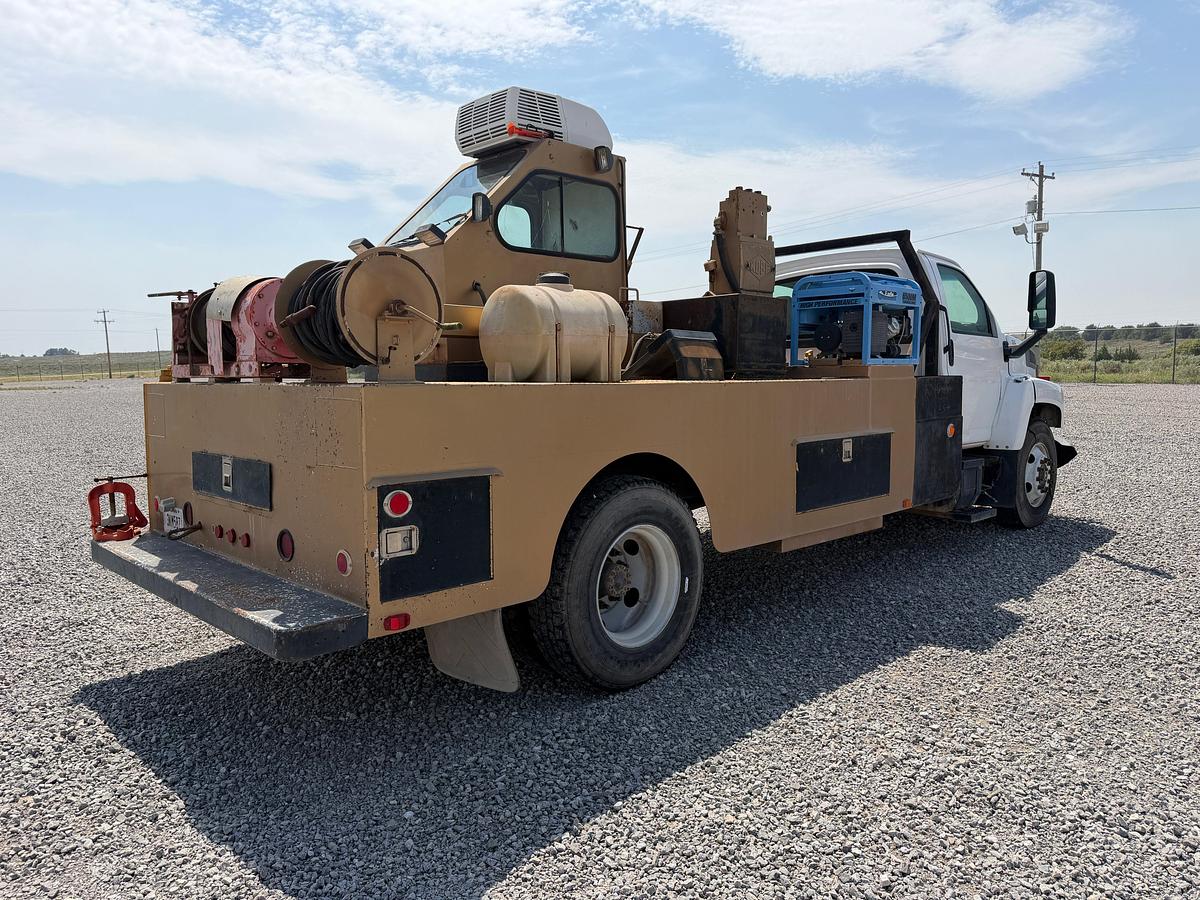 Used 2008 CHEVROLET HYDROTEST FLATBED TRUCK