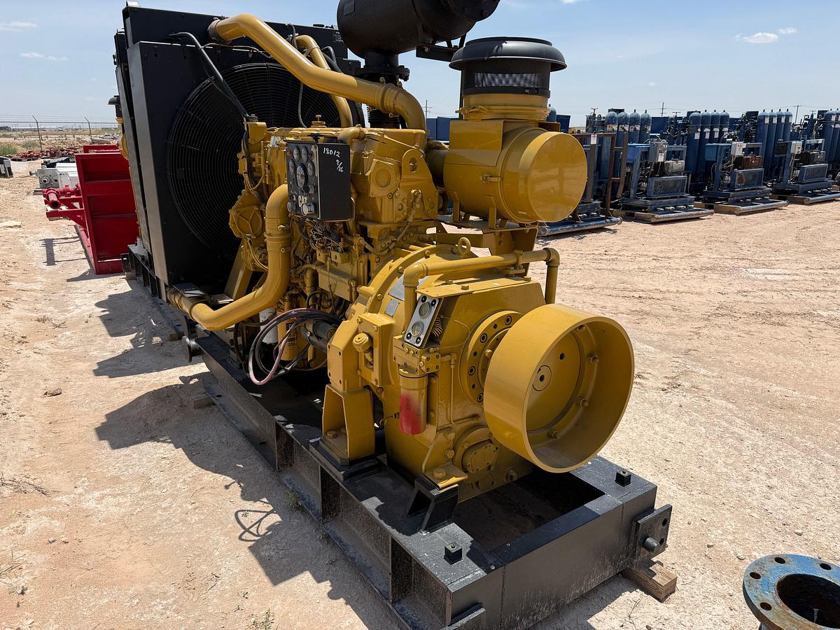 Used CATERPILLAR C15 SER: MCW04275, 540-HP POWER UNIT W/ C-195-100 TORQUE CONVERTER
