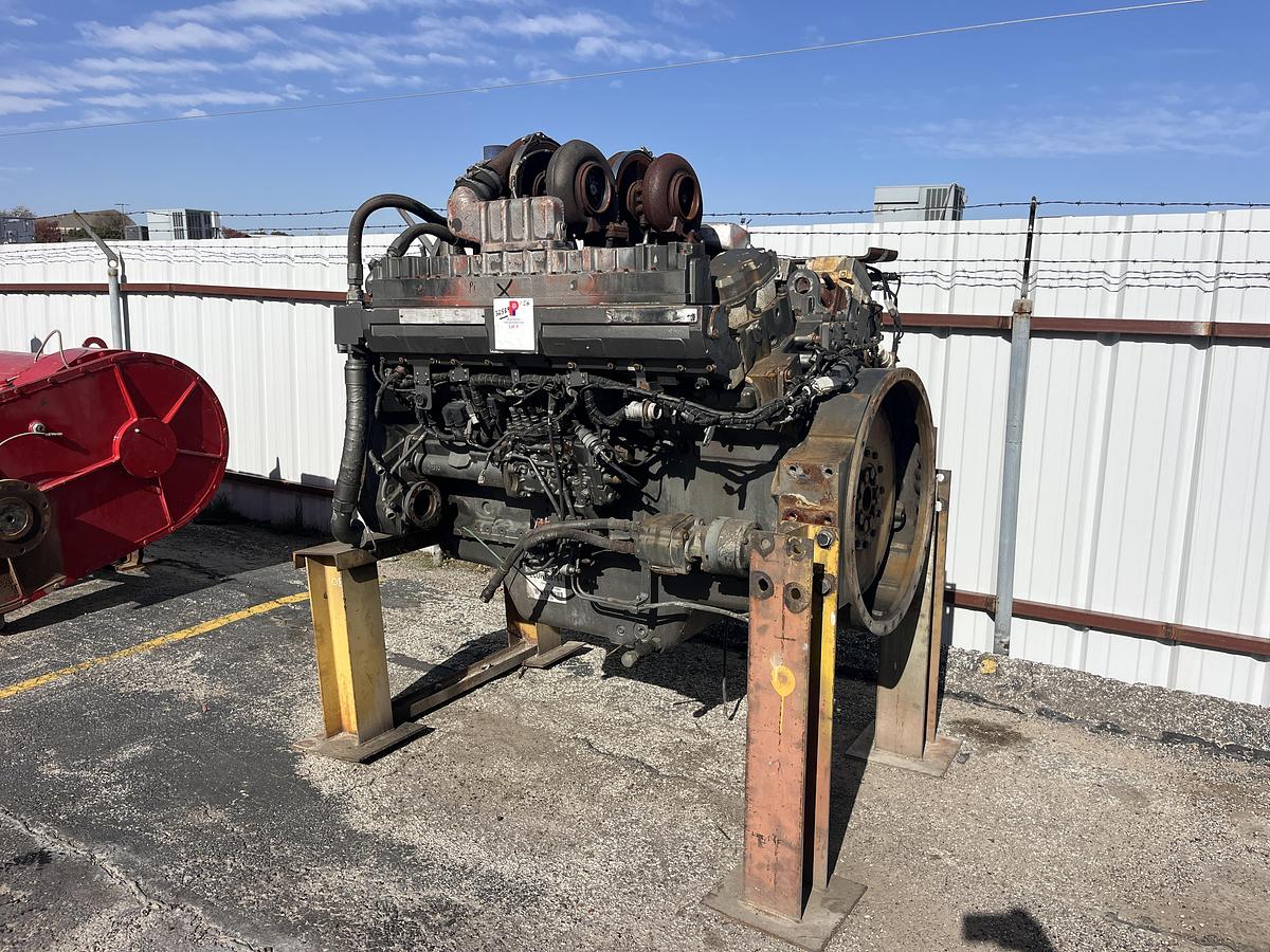 Used 2004 CUMMINS QST30-C 1350 HP CPL 8372 DIESEL PUMP ENGINE