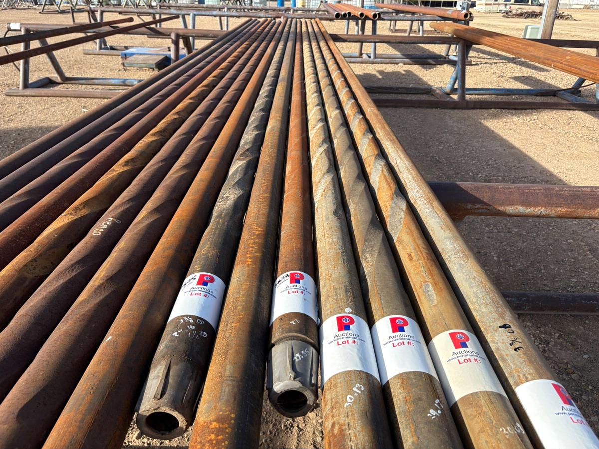 Used 3-3/8”OD X 1-7/8”ID X 27.85’L SPIRAL DRILL COLLAR W/ 2-3/8IF CONNECTIONS