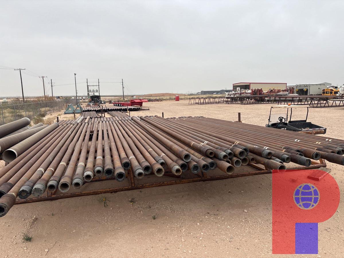 Used (1,560 X $) 1,560FT (52 JTS) OF 5” DOUBLE WHITE BAND DRILL PIPE