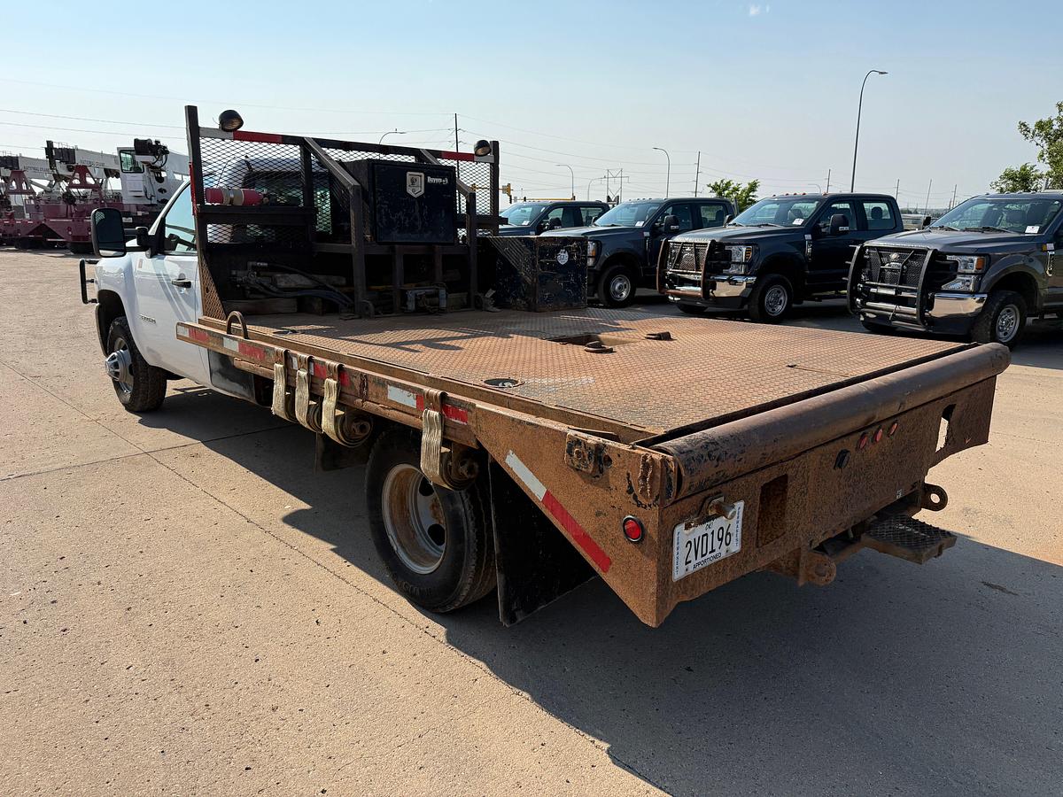 Used 2010 CHEVROLET  SILVERADO 3500 4X4 ROUSTABOUT WINCH TRUCK